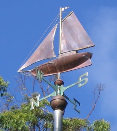 Pirate Ship Weathervane