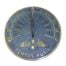 Round Hourglass Sun Dial 66x66 - "Be True" Polished Sun Dial