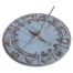 Zodiac antiqued Sun Dial 2 66x66 - Majestic Polished Brass Sundial