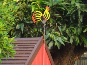 Cottage Rooster Weathervane